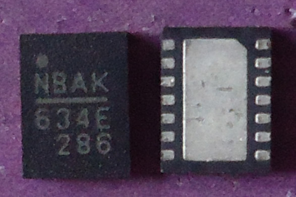 NB634E code 634E 5A QFN 5pcs/lot