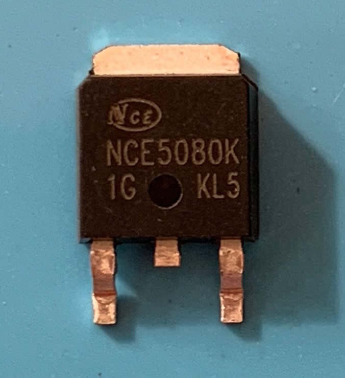 NCE5080K TO-252 50V 78A 5pcs/lot