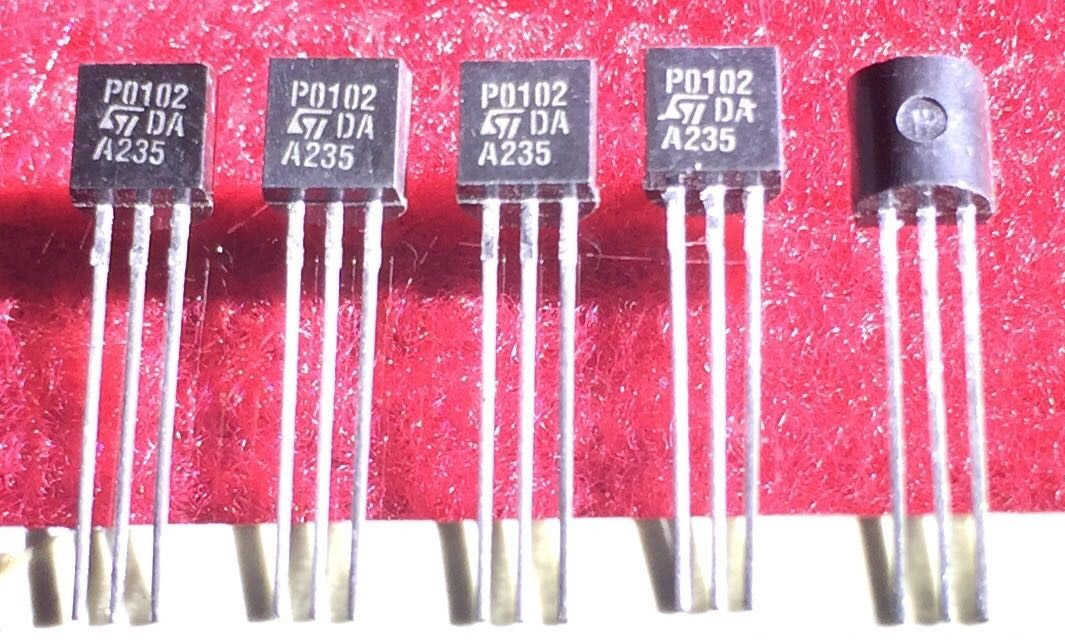 P0102DA PO102DA P0102 New Original ST TO-92 5pcs/lot