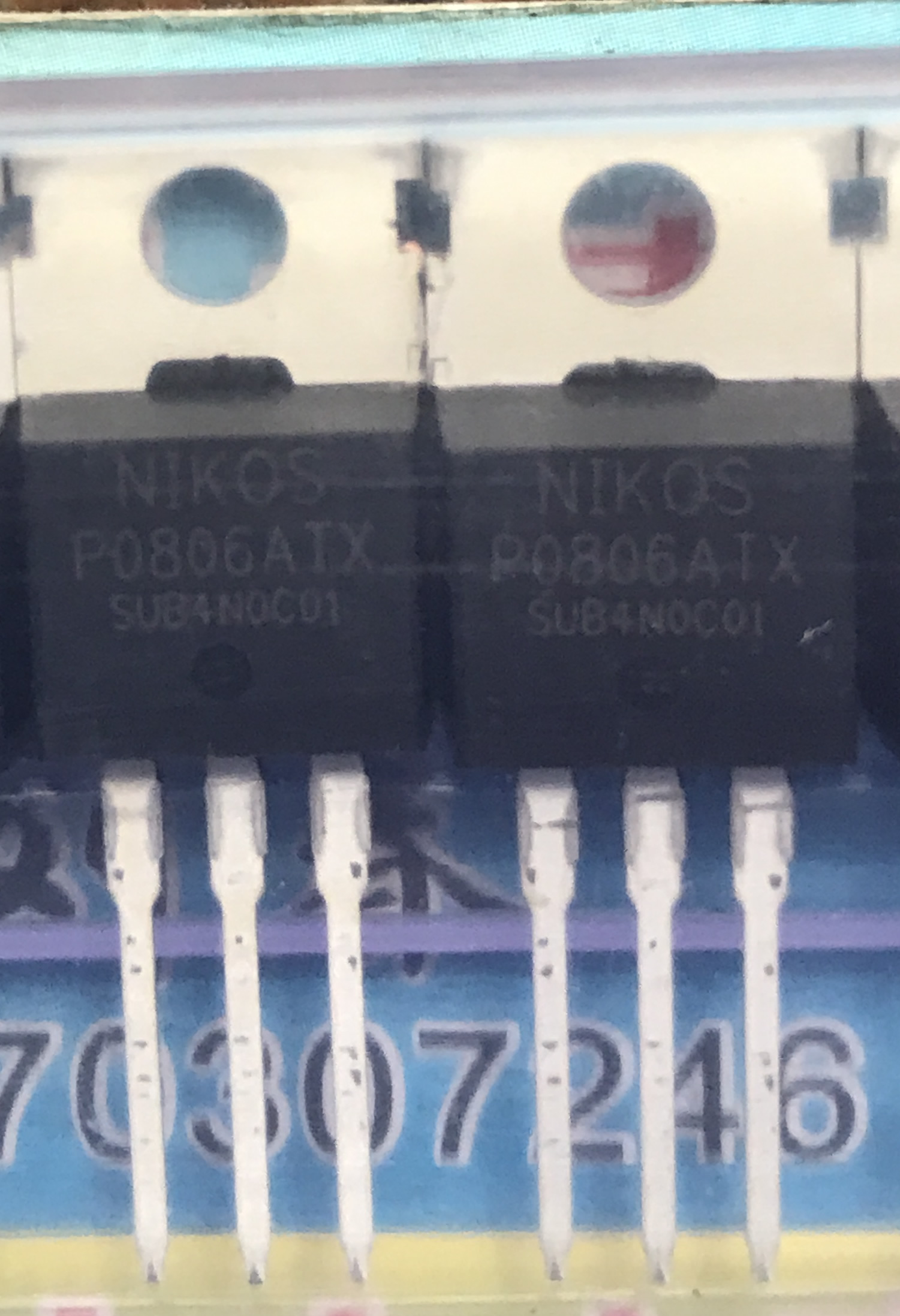 P0806ATX TO-220F 60V 110A 5pcs/lot