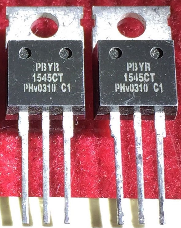PBYR1545CT 1545CT New Original Philips TO-220 5PCS/LOT