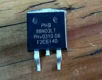 PHB98N03LT TO-263 25V 75A 5pcs/lot