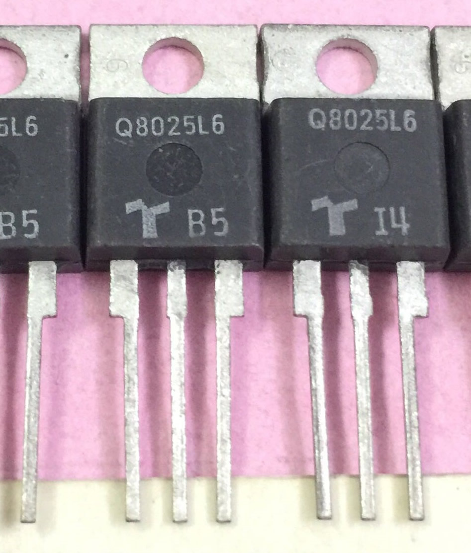 Q8025L6 New Original TO-220 SCR Thyristor 5PCS/LOT