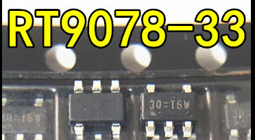 RT9078-33GJ5 3.3V New 5pins SOT23-5 5pcs/lot