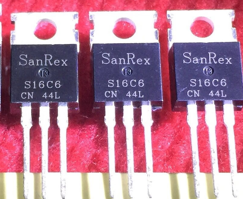 S16C6 New Original SanRex TO-220 SCR Thyristor 5PCS/LOT