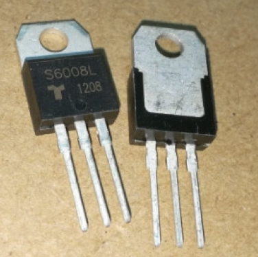 S6008L TO-220 600V 8A 5pcs/lot