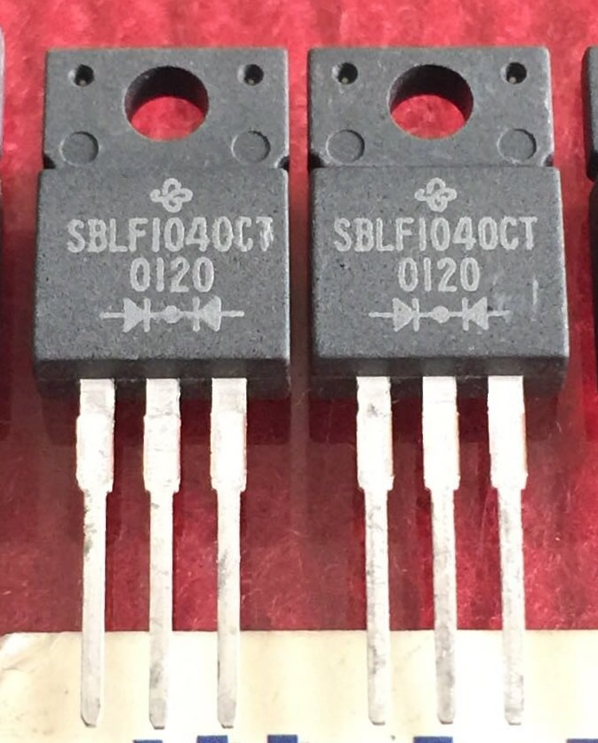 SBLF1040 New Original VISHAY TO-220F 5PCS/LOT