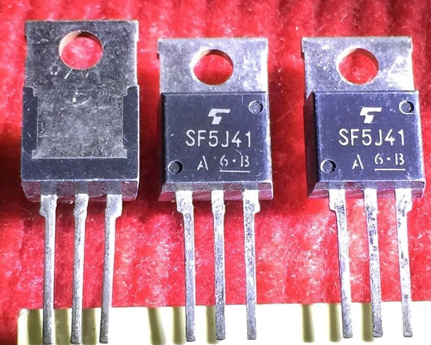 SF5J41A SF5J41 New Original TO-220 SCR Thyristor 5PCS/LOT