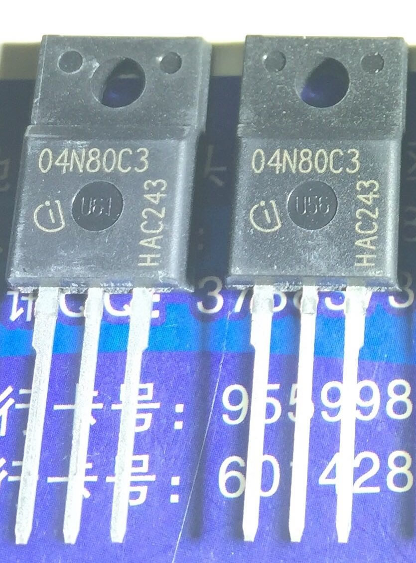 SPA04N80C3 04N80C3 New Original TO-220F MOS 5PCS/LOT