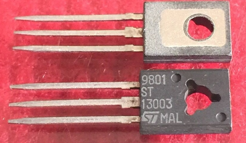 ST13003 13003 MJE13003 New Original ST TO-126 5PCS/LOT