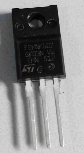 F2HNK60Z STF2HNK60Z TO-220F 600V 1.4A 5pcs/lot