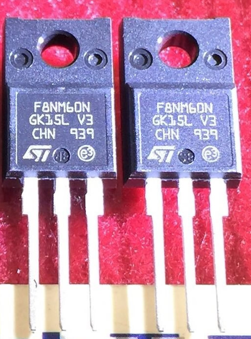 STF8NM60N F8NM60N 8N60 New Original ST TO-220F 5PCS/LOT