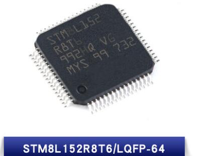 STM8L152R8T6 LQFP-64 16MHz/64KB /8bit MCU