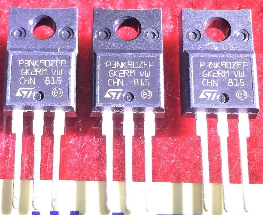STP3NK90ZFP P3NK90ZFP 3N90 New Original ST TO-220F 5PCS/LOT
