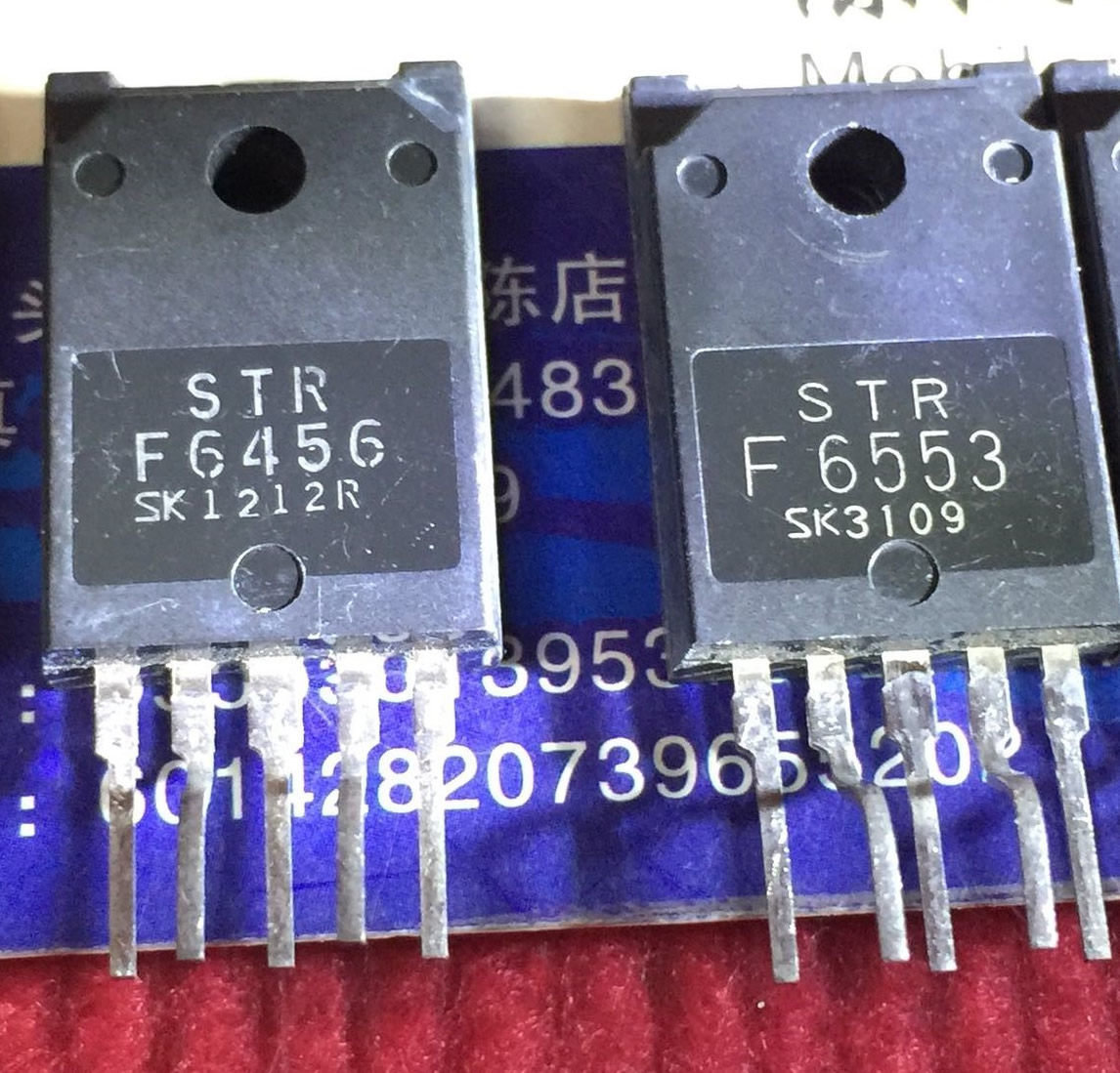 STR-F6553 F6456 F6467 New Original TO-3P-5 5PCS/LOT