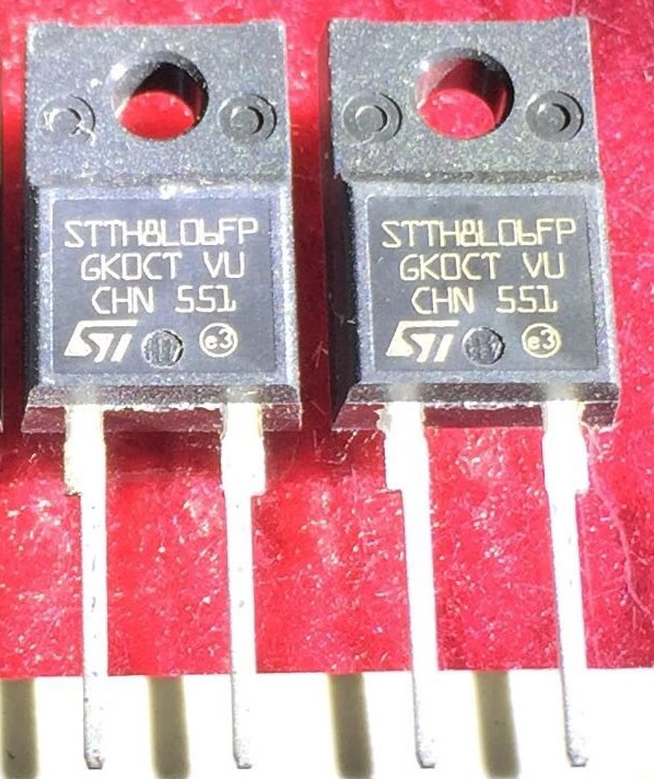 STTH8L06FP New Original ST TO-220F 5PCS/LOT