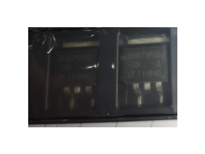 SUB75P05-08 TO-263 55V 75A 5pcs/lot