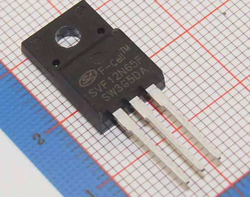 SVF12N65F TO-220F 650V 12A 5pcs/lot