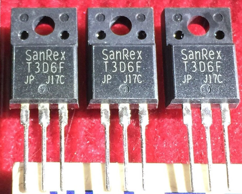 T3D6F SanRex TO-220F 5pcs/lot