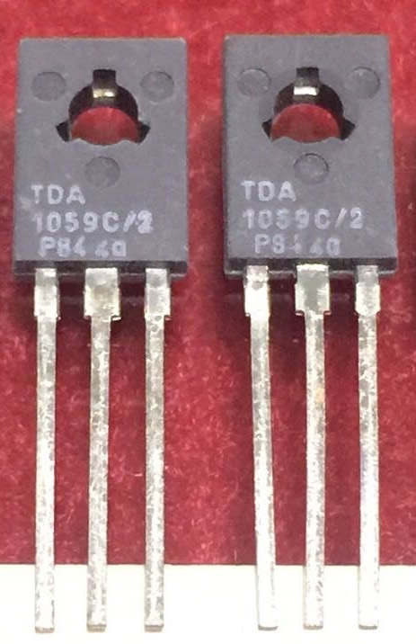 TDA1059C 1059C/2 New Original Philips TO-126 5PCS/LOT
