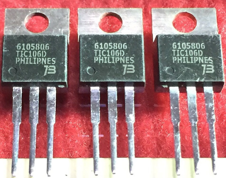 TIC106D TIC106 New Original BOURNS TO-220 SCR Thyristor 5PCS/LOT