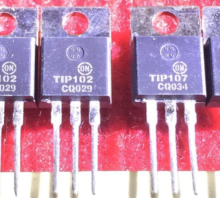 TIP102 TIP107 New Original ON TO-220 5pair/lot