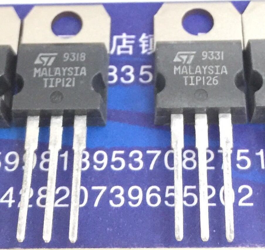 TIP121 TIP126 New Original ST 5pair/lot