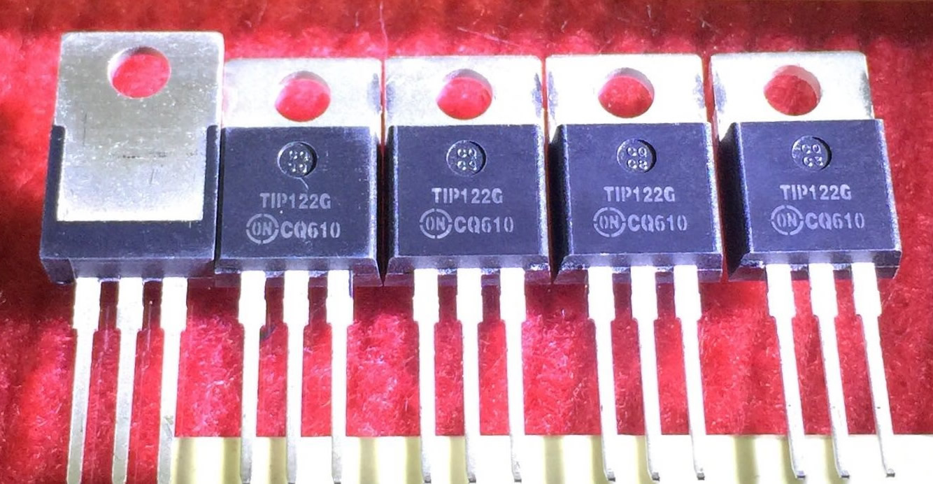 TIP122 New Original TO-220 5PCS/LOT