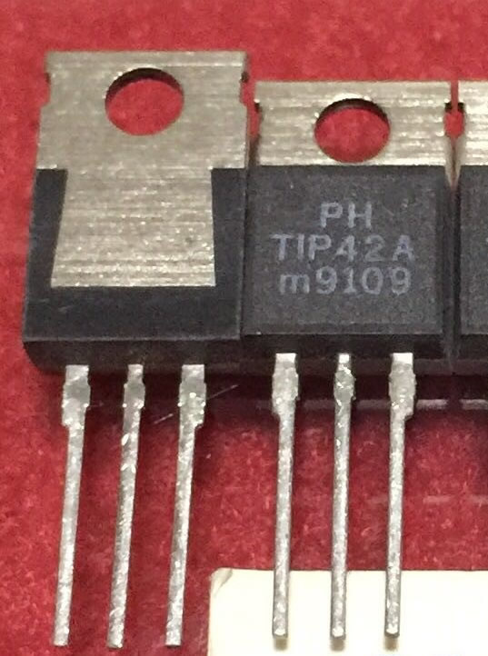TIP42A New Original Philips TO-220 5PCS/LOT
