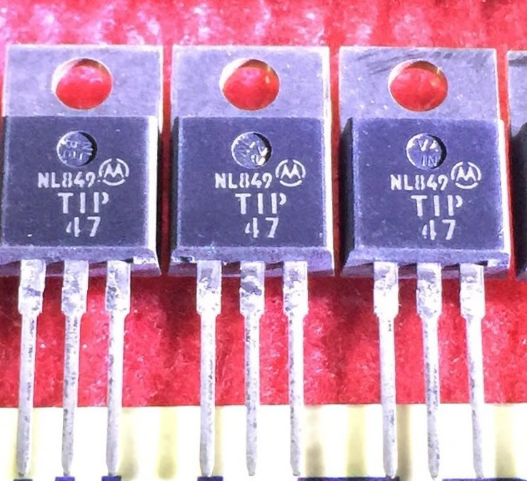 TIP47 New Original Motorola TO-220 5PCS/LOT
