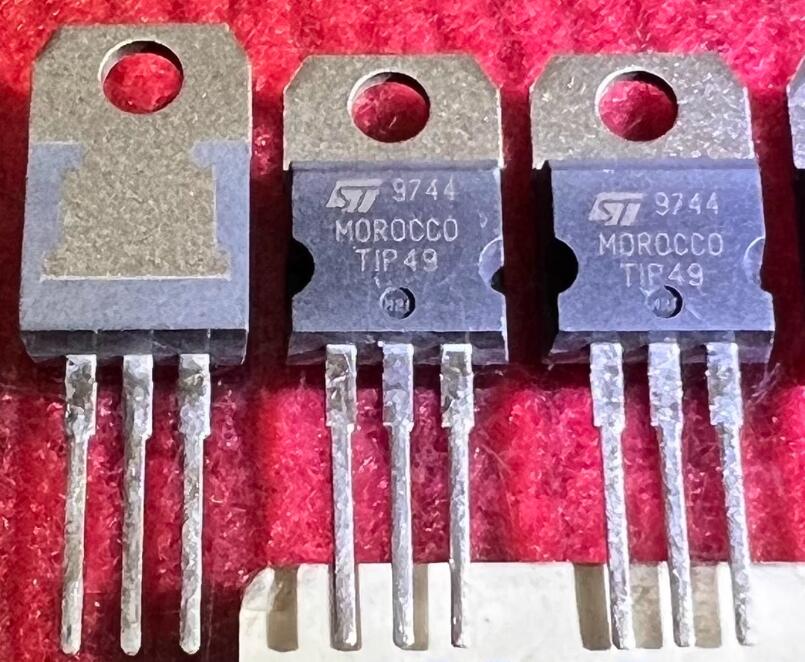 TIP49 Transistor  ST TO-220 NPN 5pcs/lot