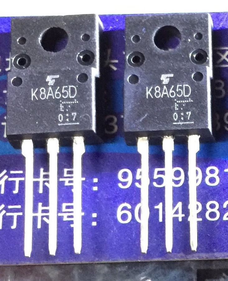 TK8A65D K8A65D New Original TO-220F MOS 5PCS/LOT