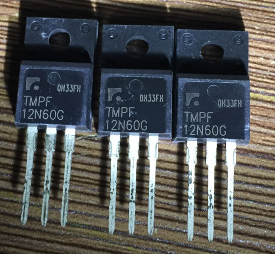 TMPF12N60G TO-220F 600V 12A 5pcs/lot