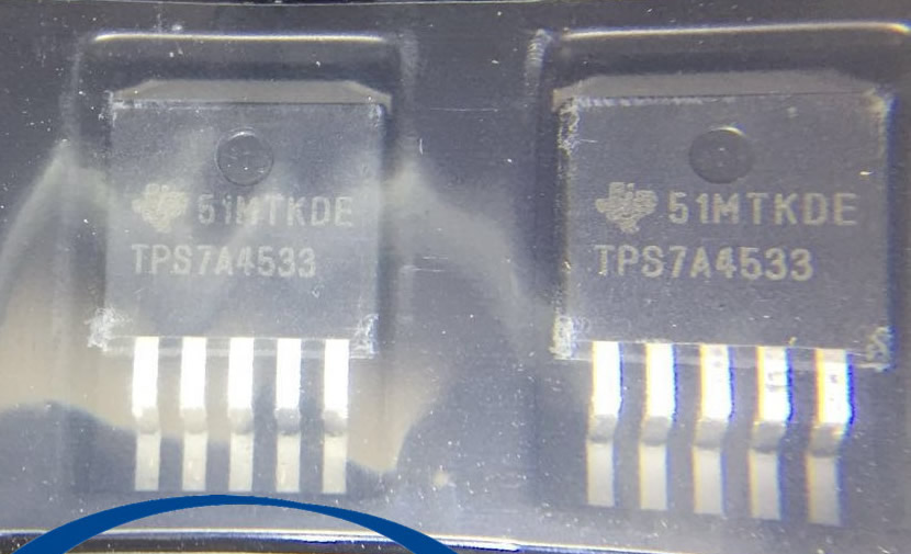 TPS7A4533 TPS7A4533KTTR TO-263-5 3.3V 1.5A 5pcs/lot