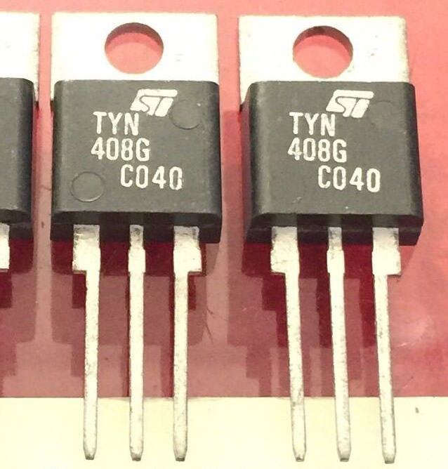 TYN408G TYN408 New Original ST TO-220 SCR Thyristor 5PCS/LOT