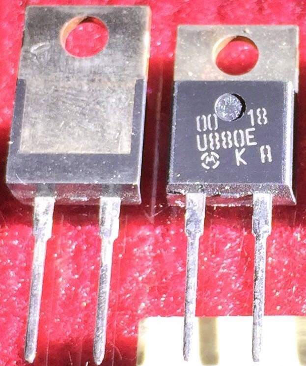 U880E MUR880E U880 New Original Motorola TO-220 5PCS/LOT