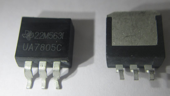 5pcs UA7805C UA7805CKTTR TO-263-3 Positive-Voltage Regulators 