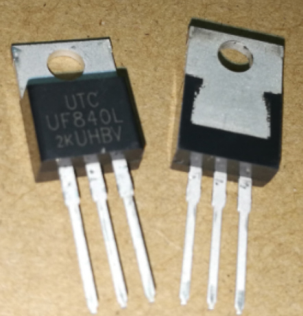 UF840L TO-220F 500V 8A 5pcs/lot