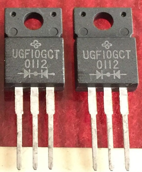 UGF10GCT New Original TO-220F 5PCS/LOT