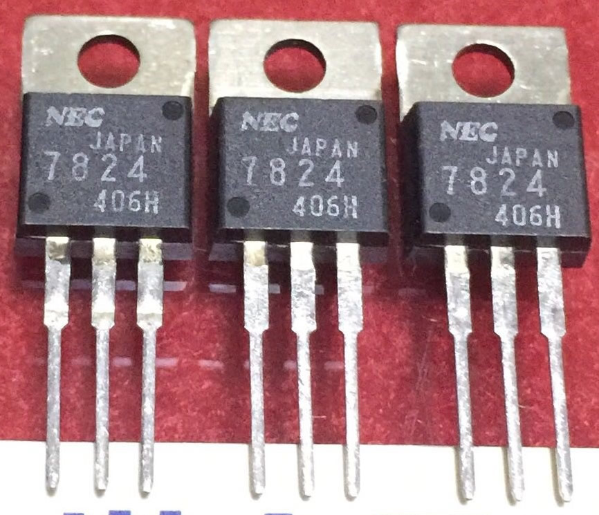 UPC7824 7824 LM7824 New Original NEC TO-220 5PCS/LOT