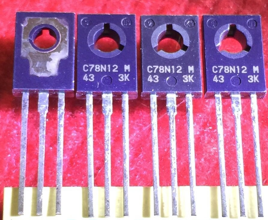 UPC78N12 C78N12 78N12 7812 New Original TO-126 5PCS/LOT