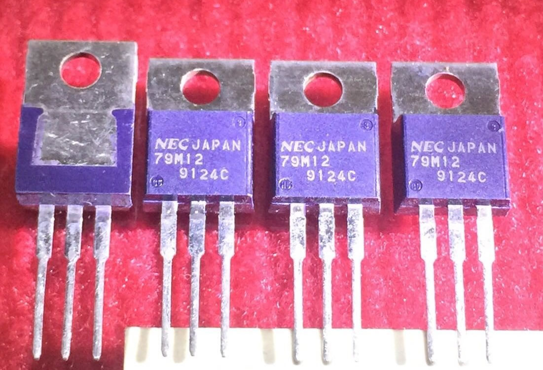 UPC79M12H 79M12 7912 New Original NEC TO-220 5PCS/LOT