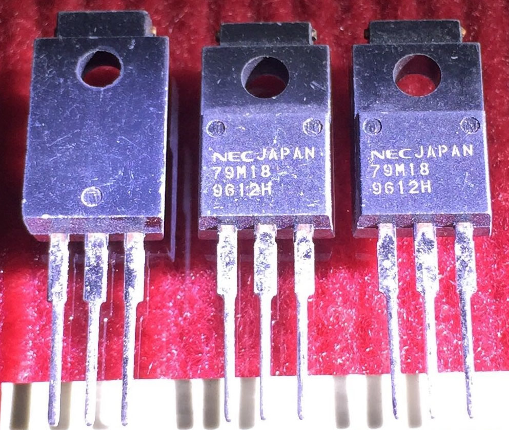 UPC79M18HF 79M18 7918 New Original NEC TO-220F 5PCS/LOT