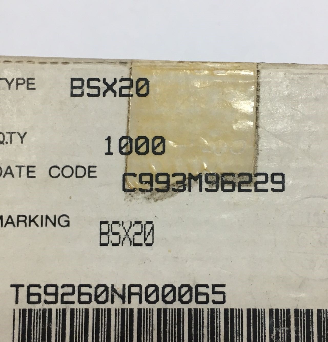 BSX20 Original ST TO-18 5pcs/lot