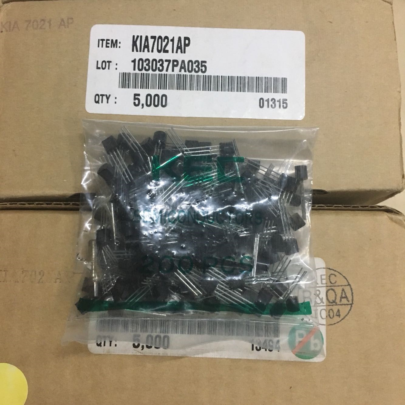 KIA7021AP Original KEC BJT TO-92 5pcs/lot