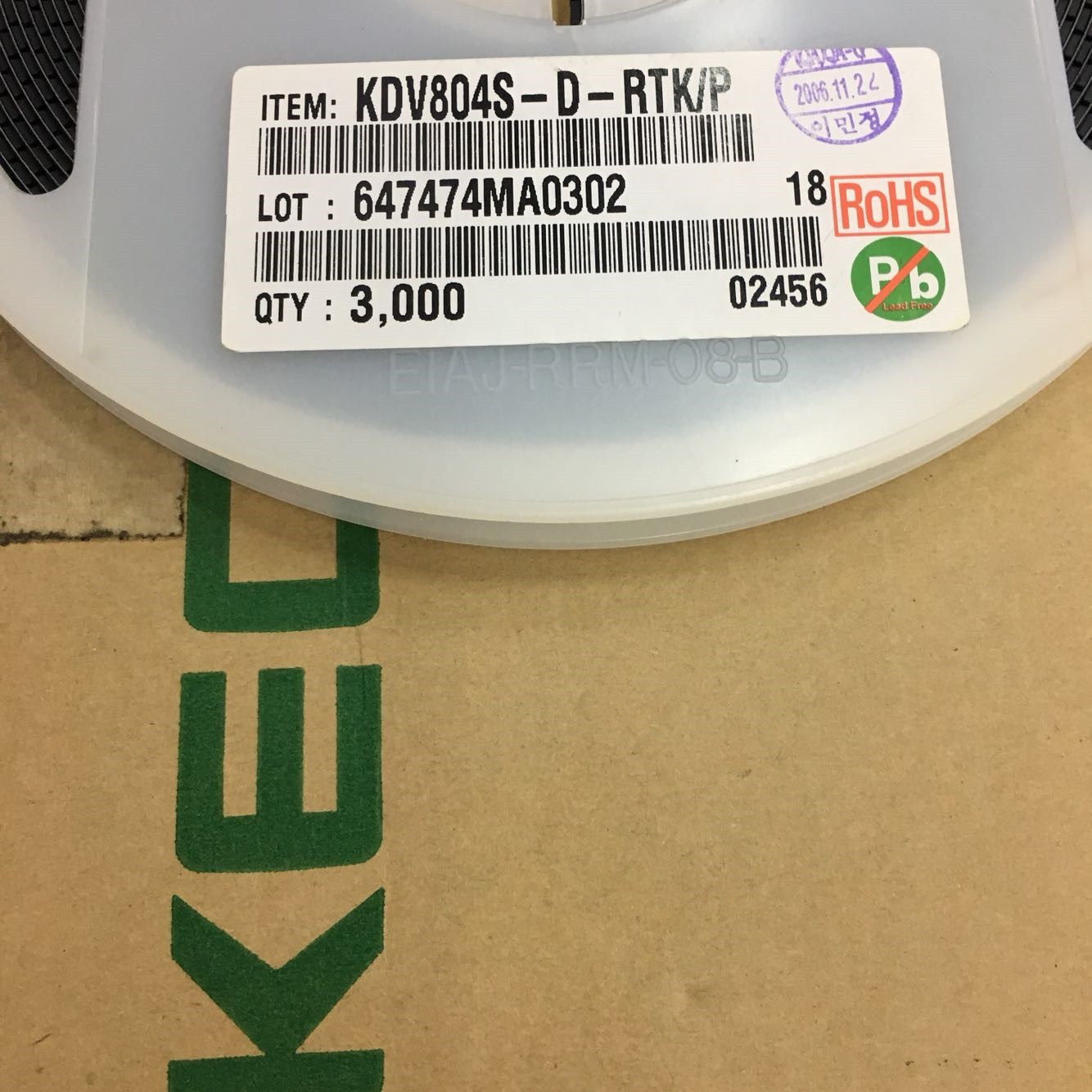 KDV804S-D-RTK/P Original KEC SOT-323 5pcs/lot