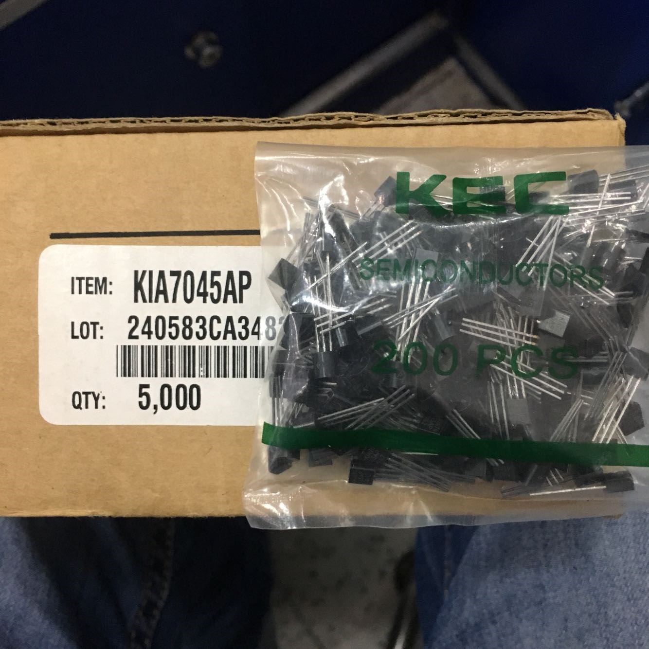 KIA7045AP Original KEC TO-92 5pcs/lot