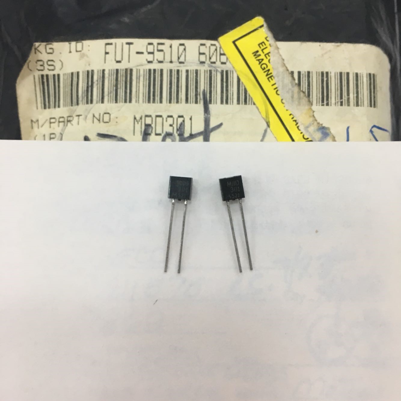 MBD301 Original Motorola TO-92 5pcs/lot