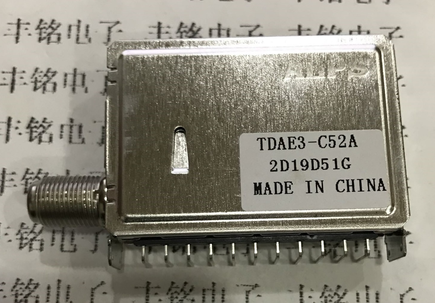 TDAE3-C52A alps TUNER