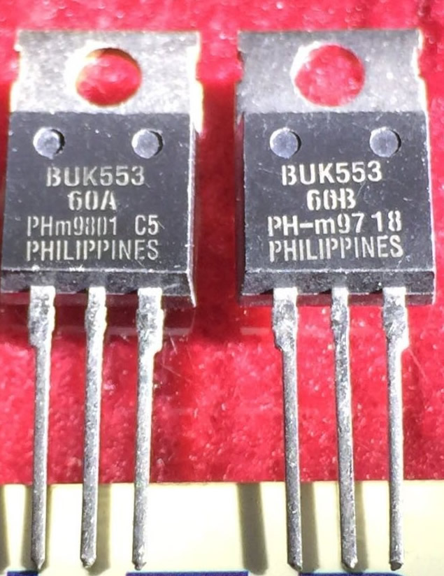 BUK553-60A BUK553-60B Philips TO-220
